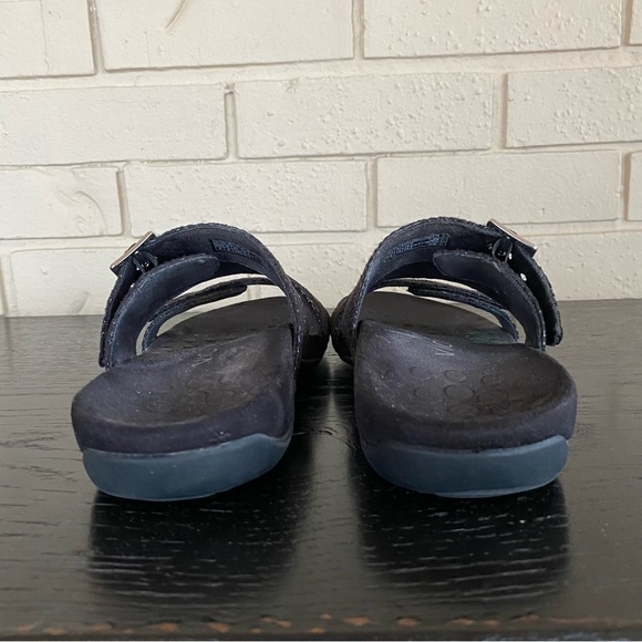 Vionic Skylar Women's Adjustable Slide Orthotic Comfort Sandal Black Size 8 - Picture 5 of 7